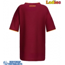 AS Roma Replica Home Shirt Ladies 2025-26 Short Sleeve